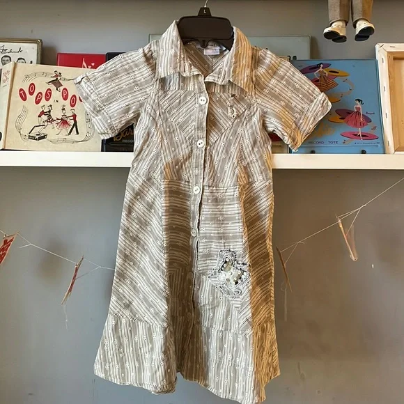 Dior | Dresses | Christian Dior Cotton Girl Dress 8a | Poshmark